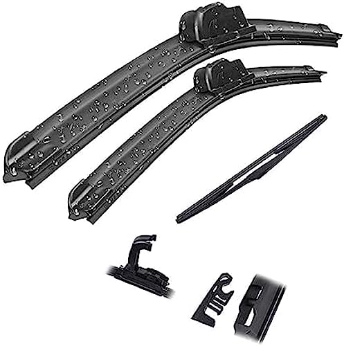 Scheibenwischer 26"16" 16" Scheibenwischer vorne und hinten Scheibenwischerblätter Set Kit für Toyota für Prius 2009 2010 2011 2012 2013 2014 2015