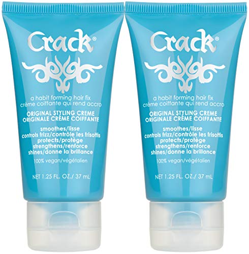 Crack: Original Anti-Frizz Improved-Shine Styling Treatment Creme, 1.25 Ounce