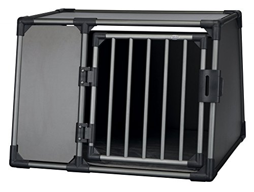 Trixie 39338 Transportbox, Aluminium, L: 92 × 64 × 78 cm, graphit