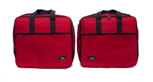 GREAT BIKERS GEAR - Packtasche Liner Taschen Gepäcktaschen Innentaschen Für BMW R1200gs Adventure Aluminium (Rot)