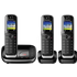 PAN KX-TGJ323GB - DECT-Telefon, mit Anrufbeantworter, 3 Handsets