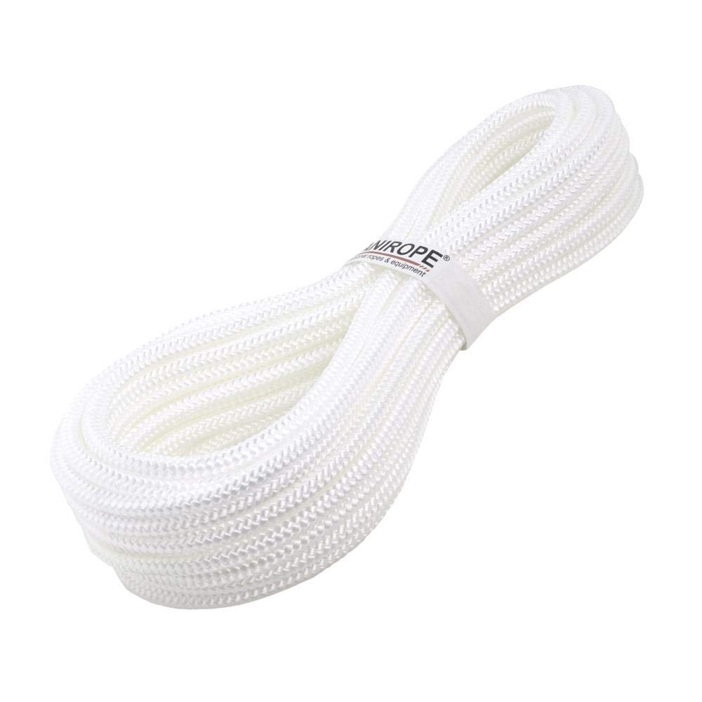 Kanirope® PP Seil Polypropylenseil MULTIBRAID 12mm 10m Farbe Weiß (0100) 16x geflochten
