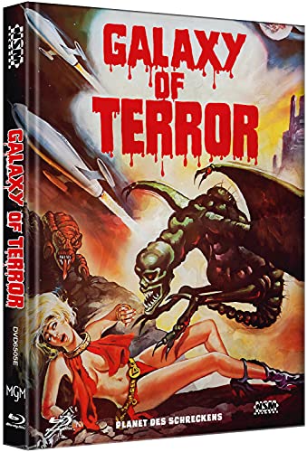 Planet des Schreckens - Galaxy of Terror [Blu-Ray+DVD] 2K remastered - uncut - limitiertes Mediabook Cover E