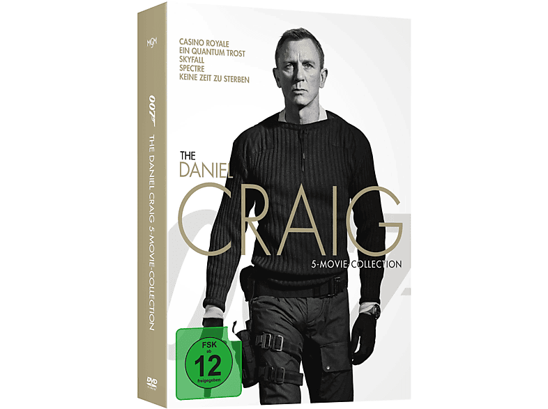 The Daniel Craig 5-Movie-Collection (James Bond) DVD
