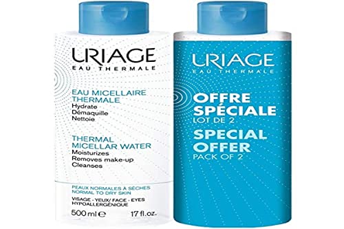Uriage Mizellen Thermalwasser Reinigung Normale Bis Trockene Haut (2 x 500 ml)