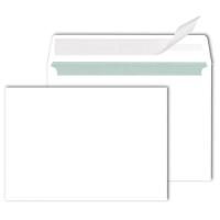 MAILmedia Briefumschläge DIN C6 ohne Fenster weiß haftklebend - 500 Stück
