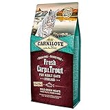 Carnilove FRE Carp & Trout Sterilize dehydriertes Katzenfutter 6 kg – 6000 g