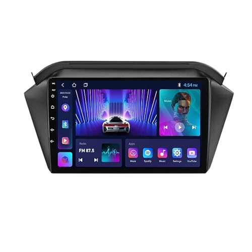 Android 11 Autoradio Für JAC S2 2015-2018 Autoradio Mit Wireless Carplay Android Auto 10 Zoll Touchscreen Unterstützung HiFi/WiFi/GPS/RDS/DSP/Lenkradsteuerung + Rückfahrkamera (Size : M600S - 8 Core