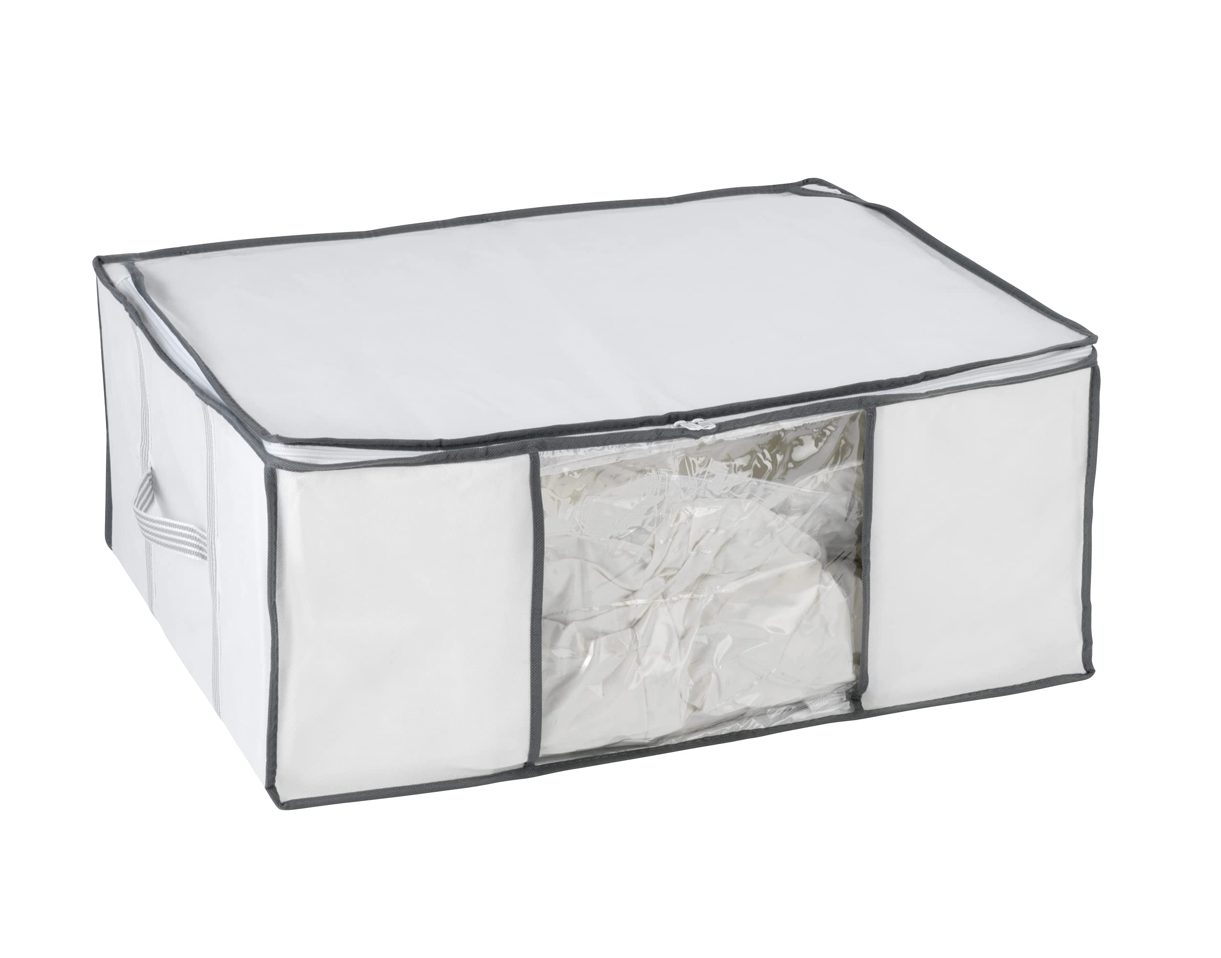 WENKO Vakuum Soft Box L, Polypropylen, 65 x 25 x 50 cm, Weiß