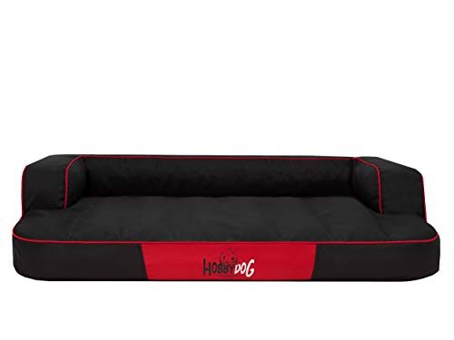 Sales Core Bequemes Sofa für Haustiere mit weicher Matratze, EIN solides und schmutzabweisendes Hundebett, Haustierbett mit höheren Seiten, Platz zum Ausruhen und Schlafen für Ihr Haustier.