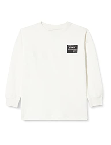 Garcia Kids Jungen Long Sleeve T-Shirt, Off White, 140/146