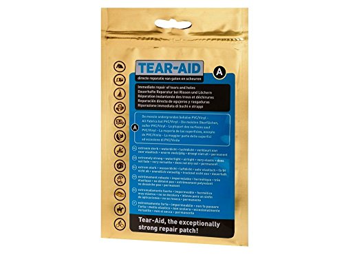 TEAR-AID 1886001 850200 Reparaturset, Typ A-Transparent