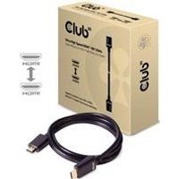 Club 3D - Ultra High Speed HDMI-Kabel - HDMI (M) bis HDMI (M) - 3,0m - Schwarz - 10K UWHD-Support (10,240 x 4,320) (CAC-1373)
