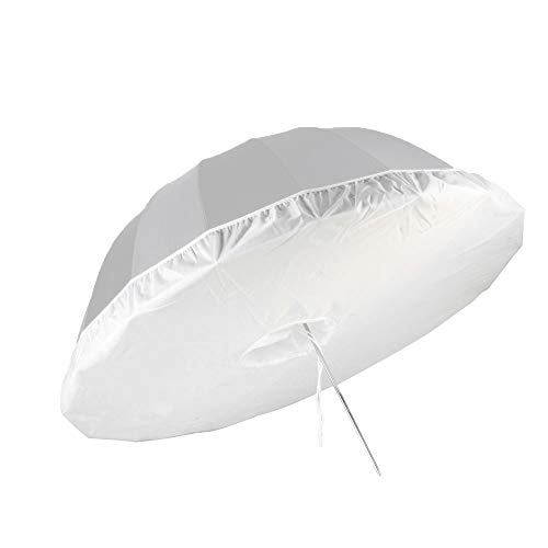 Selens 165,1 cm Fotografie-Regenschirm-Diffusor, weiches Tuch, kompatibel mit 165,1 cm Silber-Fotoschirm für Fotostudio, Blitzgeschwindigkeitslicht (Regenschirm nicht im Lieferumfang enthalten)