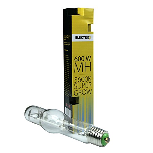 Elektrox 600W Metallhalogendampflampe MH Metal Halide Super Grow
