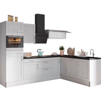 OPTIFIT Küche "Ahus", 200 x 270 cm breit, ohne E-Geräte, Soft Close Funktion, MDF Fronten