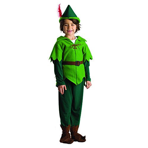 Dress Up America Peter Pan Kostüm für Kinder, Größe 3-4 Jahre (Taille: 66-71 Höhe: 91-99 cm)