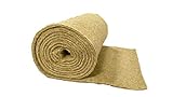 pemmiproducts Nager-Teppich aus 100% Hanf, 150 x 80 cm ca. 10 mm dick, Nagermatte, Hanfmatte geeignet als Käfig Bodenbedeckung für Nagetiere und Kleintiere, Nagerteppich
