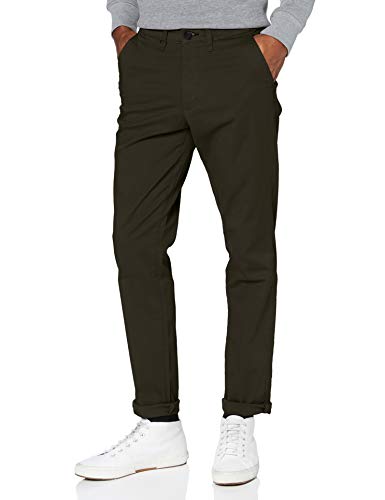 SELECTED HOMME Herren SLHSLIM-Miles Flex Chino Pants W NOOS Hose, Forest Night, 29/32