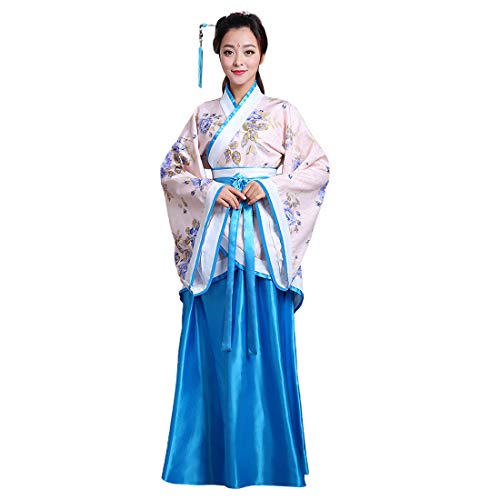Inlefen Hanfu Damen Chinesischen Stil Kostüm Ancient Traditional Kostüm Kleider für Bühnenshow Performances