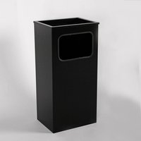 SZAGATO Aschenbecher, BxHxL: 30 x 62 x 23 cm, für: innen/überdachter Außenbereich - schwarz