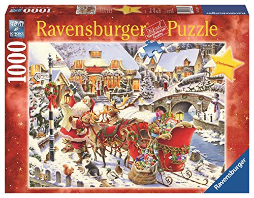 Ravensburger 19337 - Unterwegs zur Bescherung - 1000 Teile Puzzle