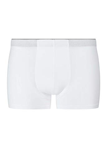 HUBER Herren Just Comfort Pant 3Er Pack Boxershorts, Weiß (Weiss 0500), Small (Herstellergröße:S)