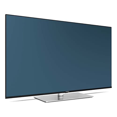 Nordmende Wegavision UHD43B – 4K/UHD-Smart-TV mit Triple Tuner (109,2 cm, 43 Zoll, drehbarer Mittelfuß, Sat, Kabel, DVB-T2 HD, WLAN, Apps, HD+, PVR Aufnahmefunktion, 3X HDMI, 2X USB, HDR10, 2X 10 W)