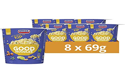 Unox Good Noodles Kip Cup - 8 x 65gram