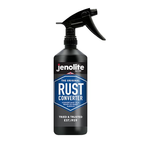 JENOLITE- Rostumwandler Spray mit Dispenser. Einfach aufzutragen, kein Abspülen oder Abwischen erforderlich. Inhalt: 500 ml