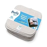 Cheeky Wipes - 25 bamboo terry washable cloth baby wipes by Cheeky Wipes