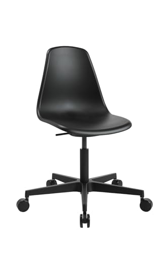 TOPSTAR Sitness Life 10 ergonomischer Schreibtischstuhl, Bürostuhl mit bewegter Sitzfläche schwarz