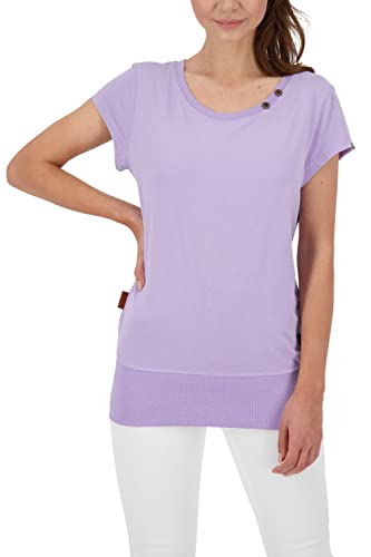 Alife and Kickin Damen CocoAK A T-Shirt, Lavender, M
