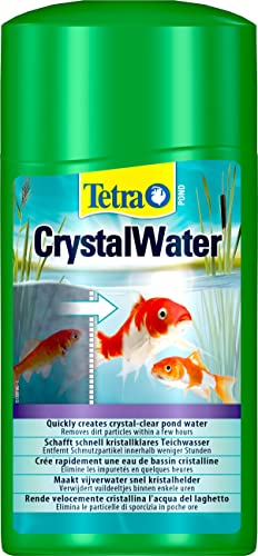 Tetra Pond CrystalWater (für kristallklares Wasser im Gartenteich, Wasserklärer gegen Trübungen), 500 ml Flasche
