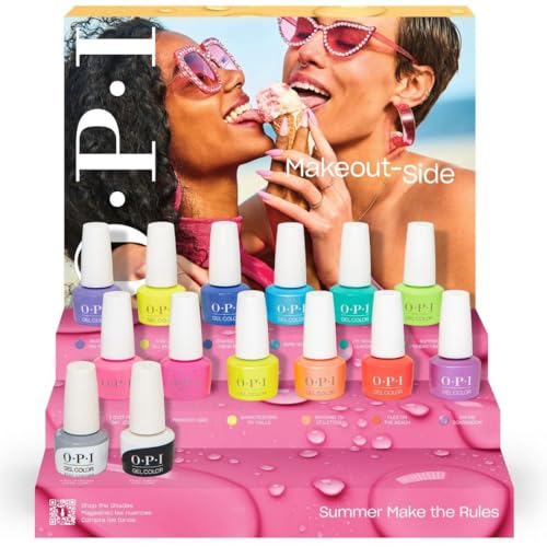 Summer Make The Rules Limited Collection 14 Gel Color Display