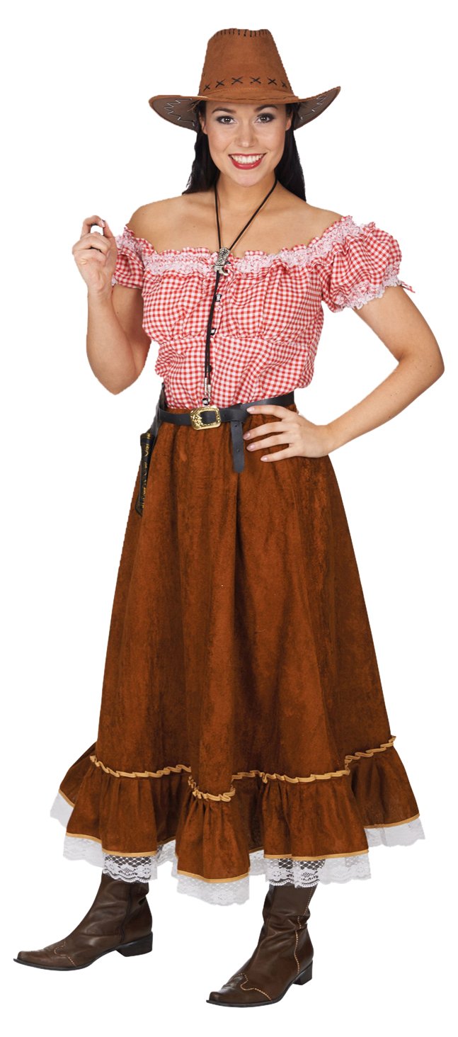 Andrea Moden - Kostüm Cowgirl, Bluse und Rock, wilder Westen, Mottoparty, Karneval