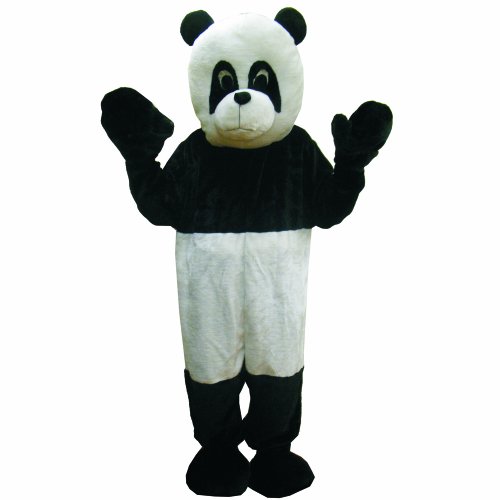 Dress Up America Süße Panda Bär Kinder Maskottchen Schwarz & White Kostüm