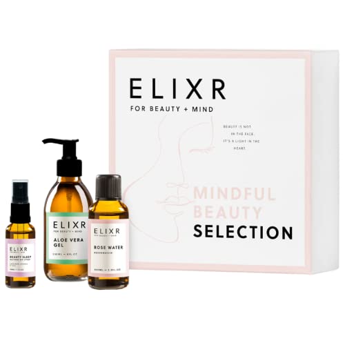 ELIXR Geschenkset Mindful Beauty I 3-tlg. Geschenkbox Naturkosmetik mit Gesichts- und Körperpflege