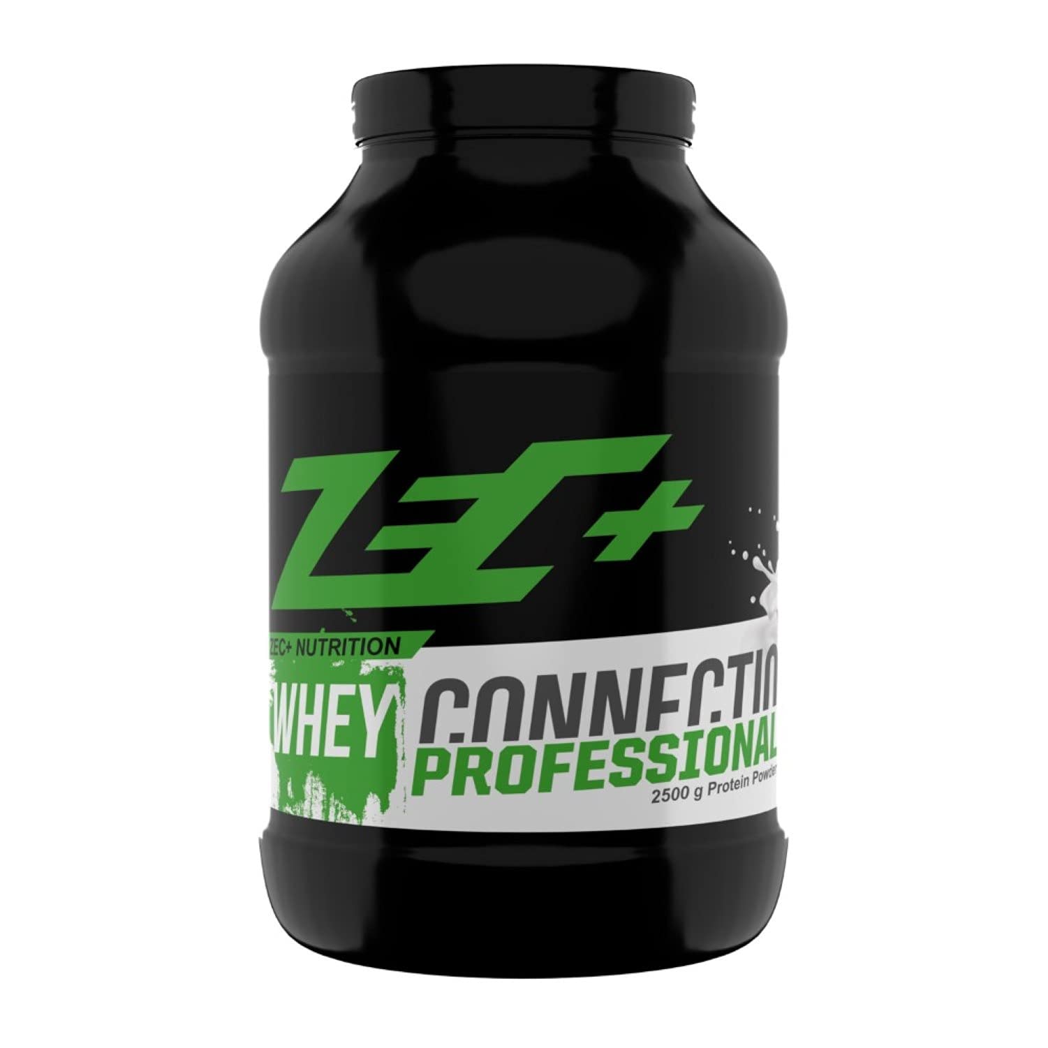 Zec+ Nutrition Whey Connection Professional – 2500 g, Mehrkomponenten Protein-Pulver, Geschmack Vanilla