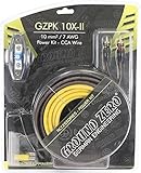 GROUND ZERO GZPK10X-II 10mm Kabelset - Kabelkit CarHifi Anschlusset