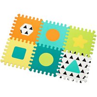 Puzzle Spielmatte von Weichschaum mehrfarbig