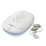 Audioline DB 130 Mini, Portable Trockenbox mit Reiseetui zur Hörgeräte-Trocknung