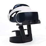 Universal VR Headset Ständer mit Kabelhalter - für Oculus Quest, PSVR, Samsung Gear VR und HTC Vive - Schwarz glänzend