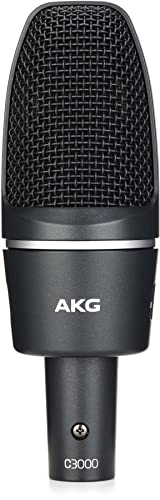 AKG C3000 Stand Gesangs-Mikrofon Übertragungsart:Kabelgebunden inkl. Klammer, inkl. Koffer