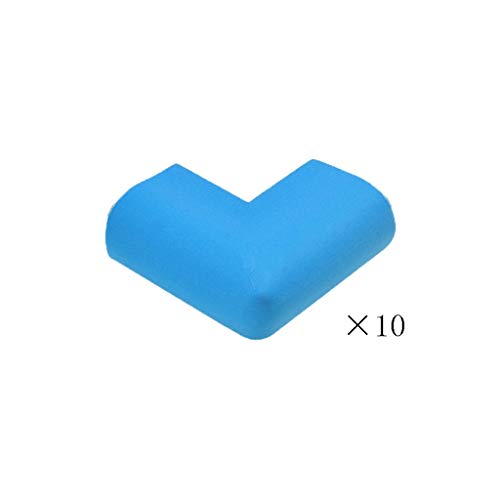 AnSafe Tischkantenschutz (10 Packungen), for Glasecken Kindersicherheit Schutz U-Typ (12 Farben Optional) (Color : Blue)