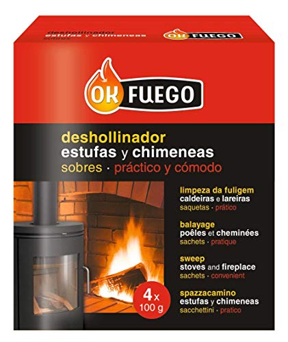 OK Fuego Reinigungsscheit/Entrußer für Heizöfen und Kamine