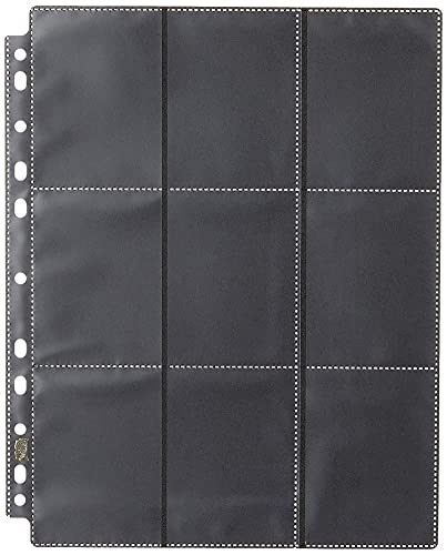 Arcane Tinmen ApS ART10311 Dragon Shield: 18-Pocket Pages-Blendfrei-Sideloader (50 Stück), Mehrfarbig