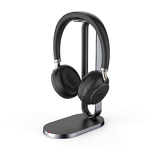 Yealink BH76 with Charging Stand UC Black USB-C Bluetooth-Headset