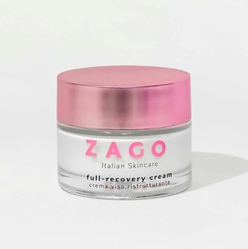 Zago Milano FULL-RECOVERY CREAM Creme Viao Restrukturierung mit Vitamin E verhindert die ersten VEGAN Falten 50 ml
