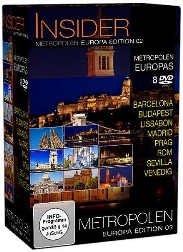 Insider Metropolen - Europa-Edition Vol. 2 ( 8 DVDs )